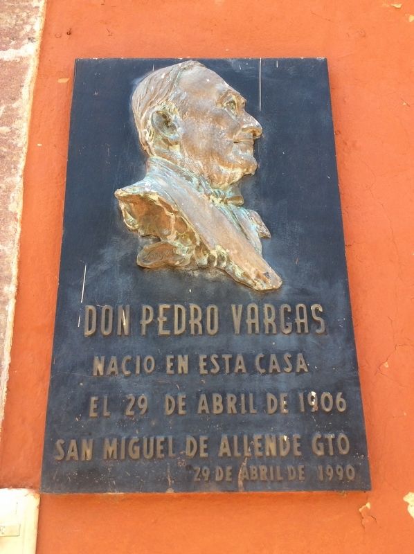 House of Pedro Vargas Marker image. Click for full size.