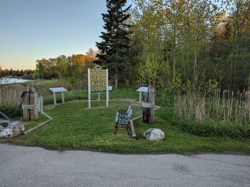 Schoolcraft County Marker. Click for full size. Schoolcraft County Marker image. Click for full size.