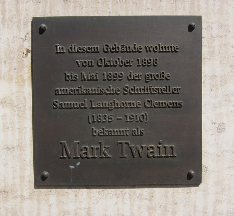 Mark Twain Marker image. Click for full size.