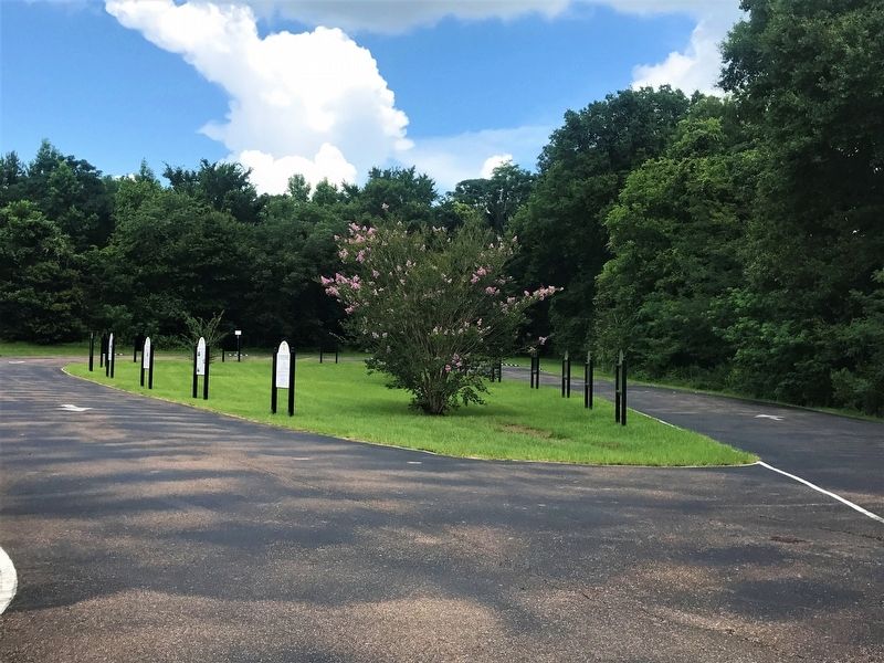 Baptist Beginnings Roadside Display image. Click for full size.