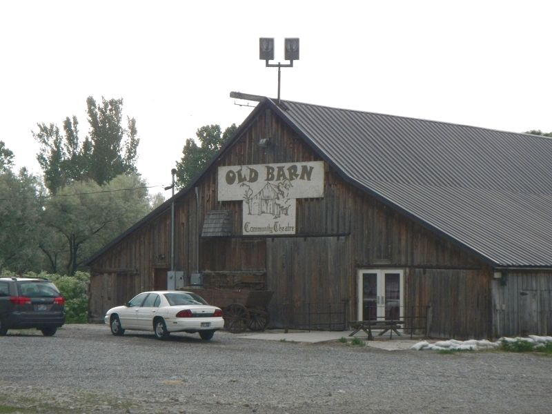 The old Stage Barn. Click for full size. The old Stage Barn image. Click for full size.