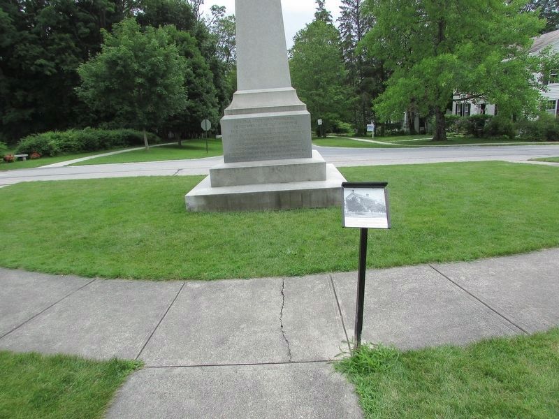 Before the Battle Monument Marker. Click for full size. Before the Battle Monument Marker image. Click for full size.