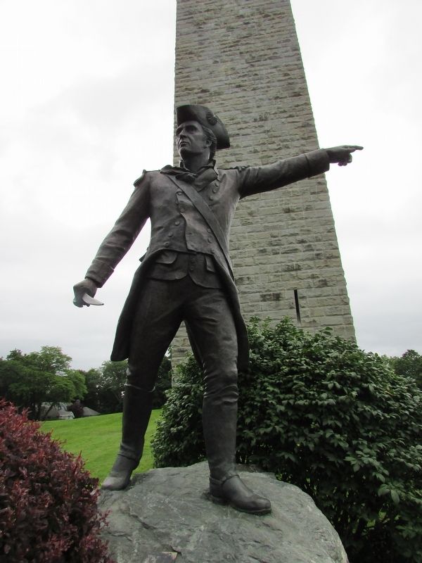 Statue of John Stark image. Click for full size.