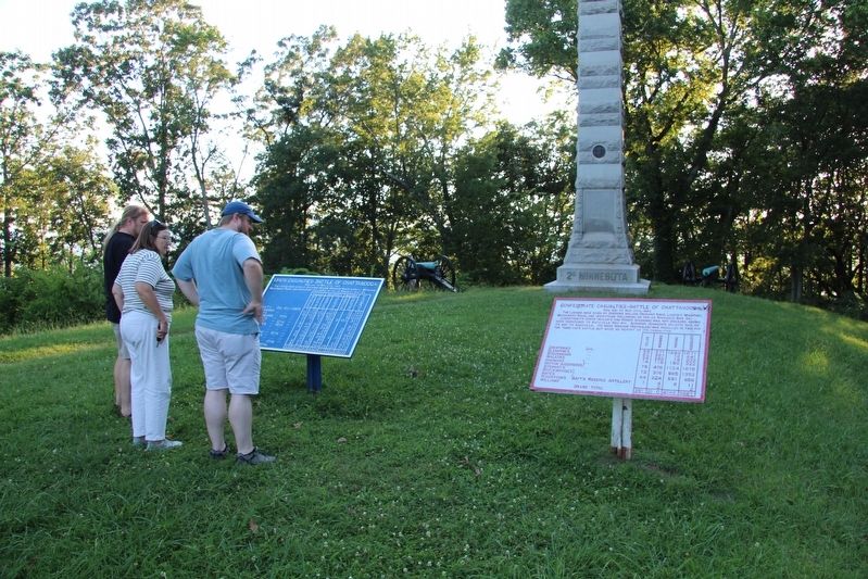 Confederate Casualties Marker. Click for full size. Confederate Casualties Marker image. Click for full size.