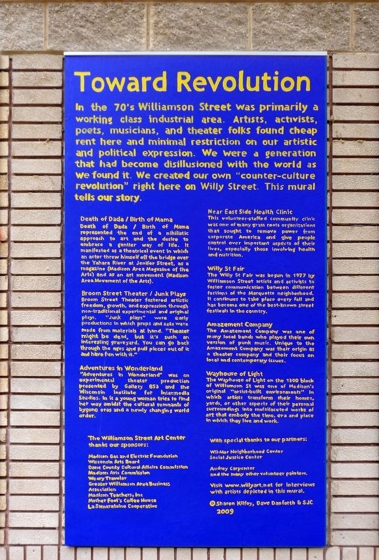 Toward Revolution. Click for full size. Toward Revolution image. Click for full size.