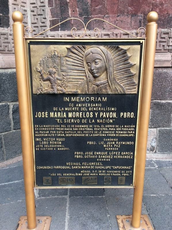 An additional marker on José María Morelos y Pavón image. Click for full size.