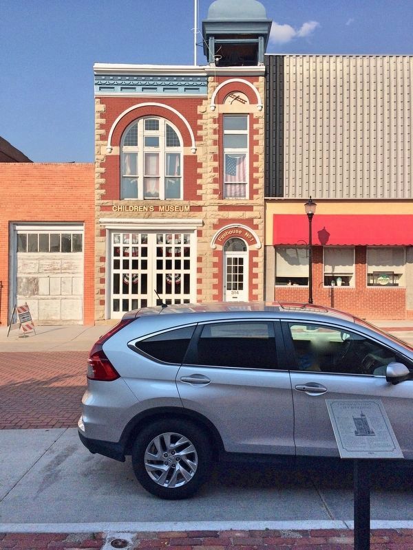 Trinidad's First City Building, old Firehouse, former Children's Museum and marker.. Click for full size. Trinidad's First City Building, old Firehouse, former Children's Museum and marker. image. Click for full size.