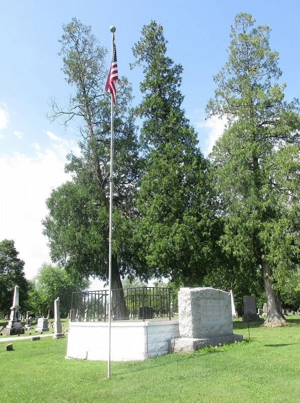 Morrow County Civil War Memorial Marker. Click for full size. Morrow County Civil War Memorial Marker image. Click for full size.