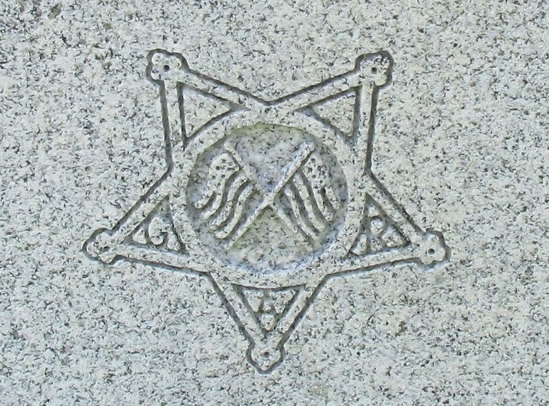 Morrow County Civil War Memorial Marker. Click for full size. Morrow County Civil War Memorial Marker image. Click for full size.