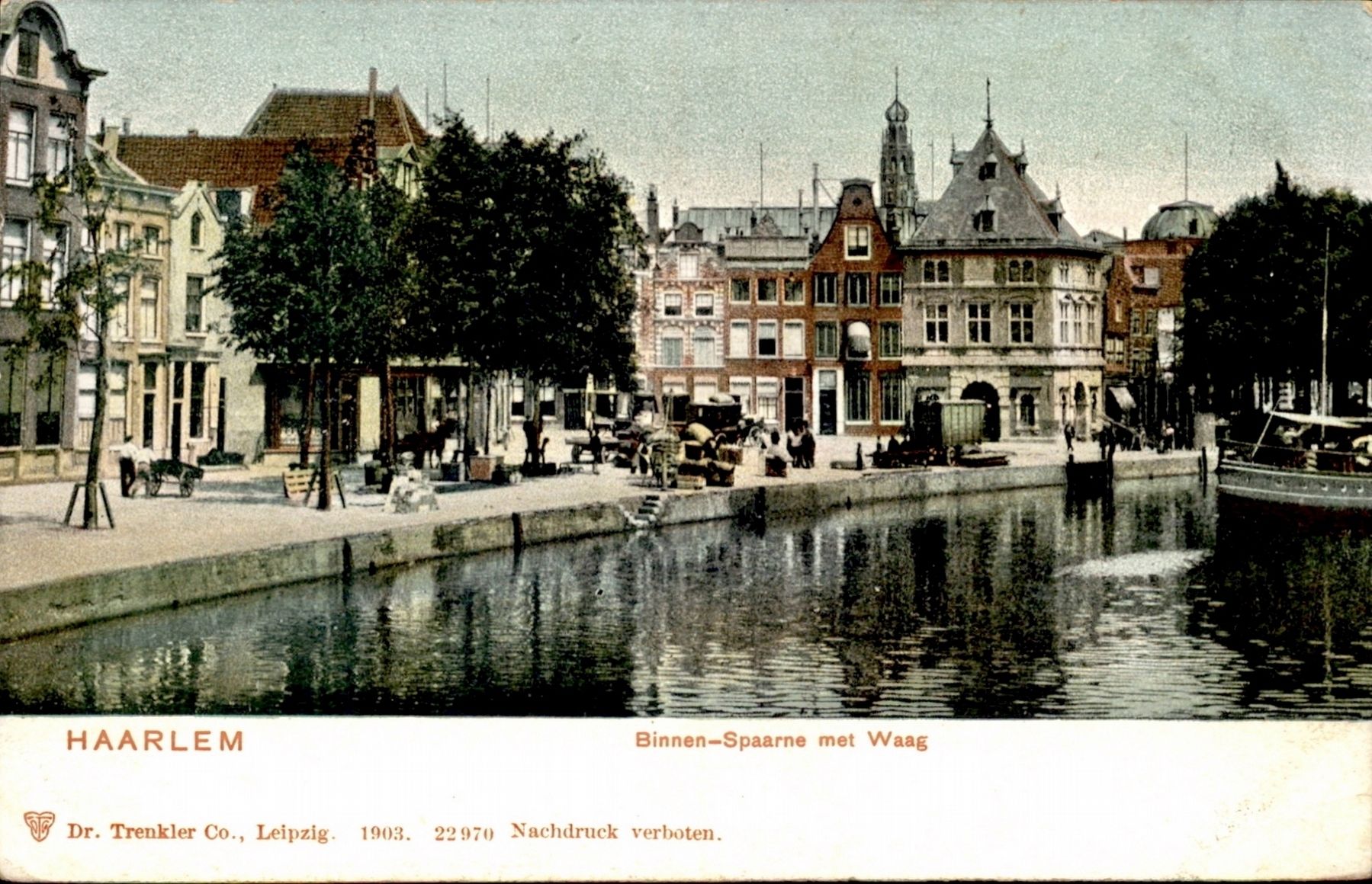 <i>Haarlem. Binnen-Spaarne met Waag</i>. Click for full size. <i>Haarlem. Binnen-Spaarne met Waag</i> image. Click for full size.