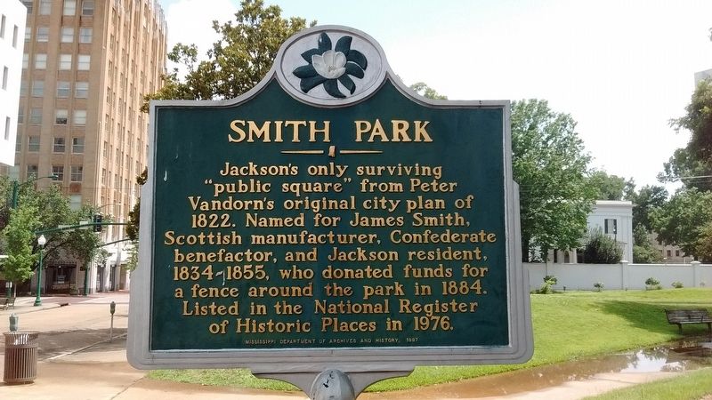 Smith Park Marker. Click for full size. Smith Park Marker image. Click for full size.