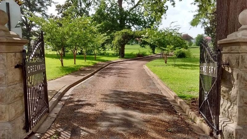 Greenwood Cemetery Entrance. Click for full size. Greenwood Cemetery Entrance image. Click for full size.