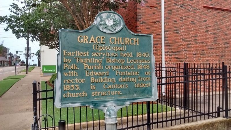 Grace Church Marker. Click for full size. Grace Church Marker image. Click for full size.