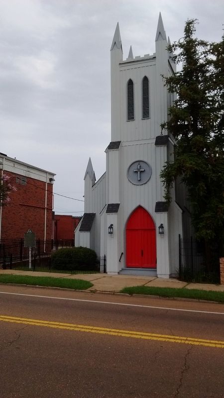 Grace Church Marker. Click for full size. Grace Church Marker image. Click for full size.
