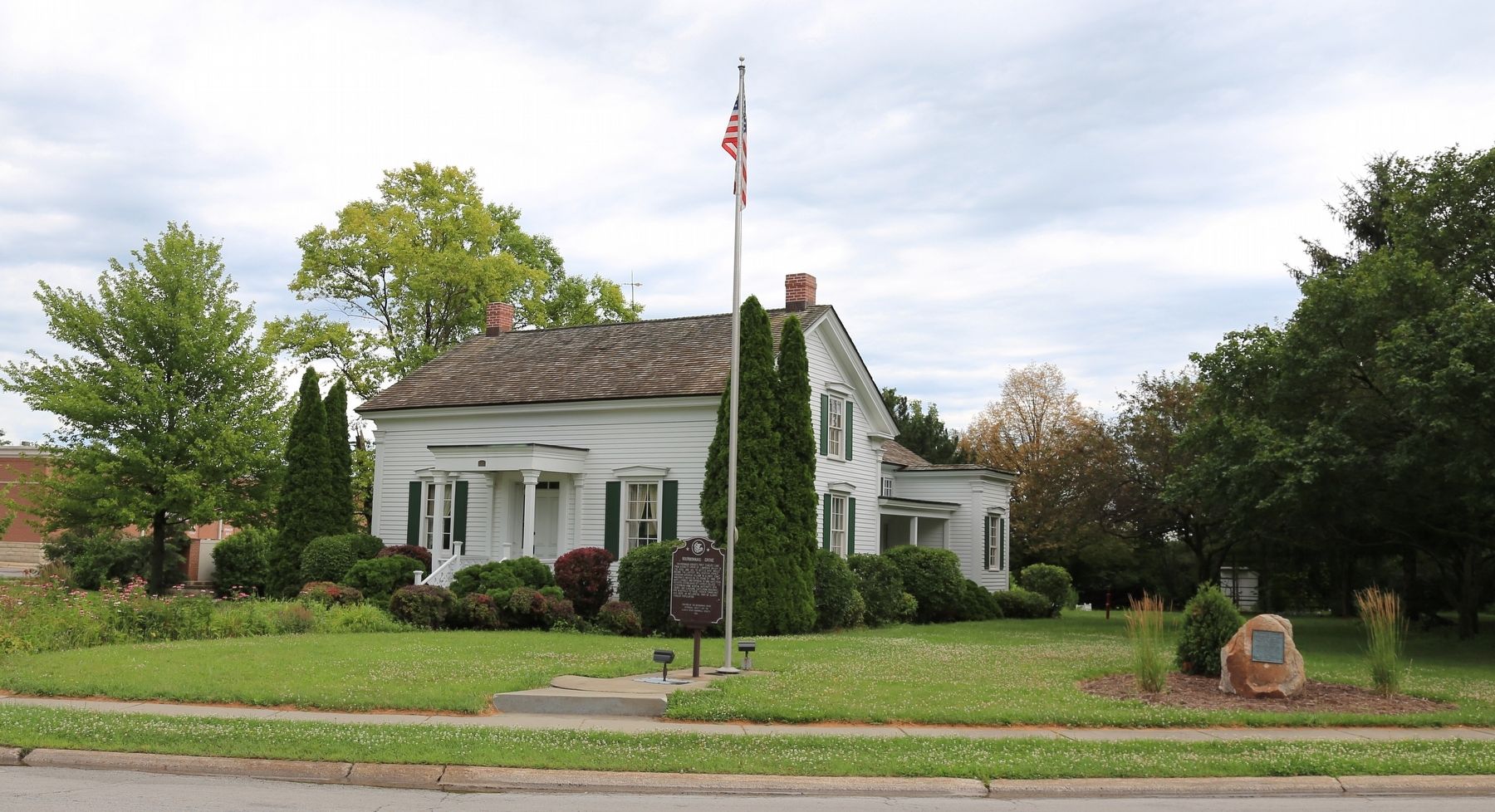 The Letourneau Home at the Bourbonnais Grove Historical Site image. Click for more information.