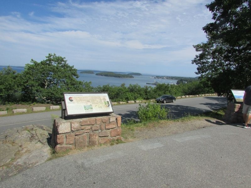 Marker in Acadia National Park. Click for full size. Marker in Acadia National Park image. Click for full size.