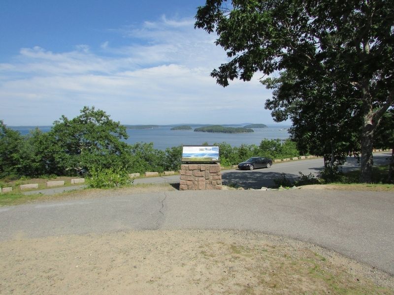 Marker in Acadia National Park image. Click for full size.
