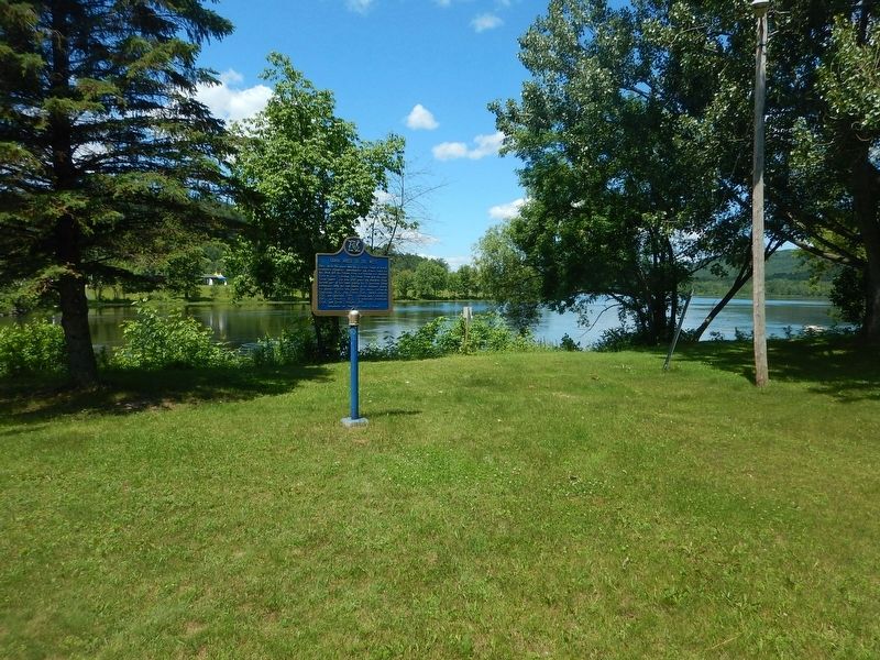 Wideview of Canoe Route to the West Marker. Click for full size. Wideview of Canoe Route to the West Marker image. Click for full size.