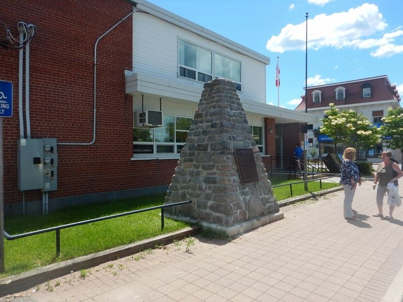 Wideview of The Mattawa Route Marker image. Click for full size.