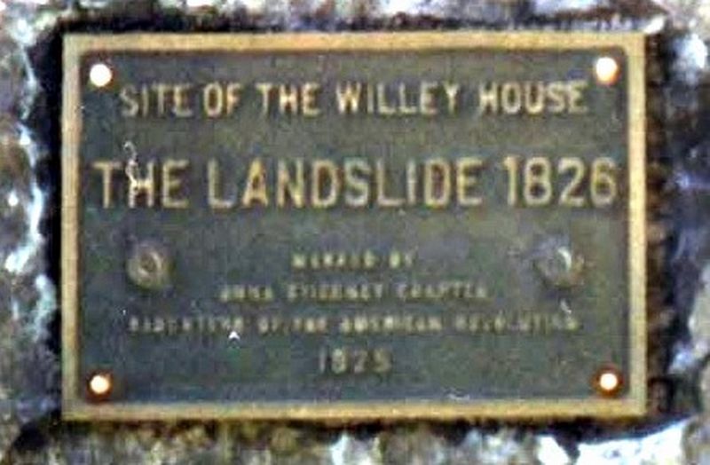 Site of the Willey House Marker image. Click for full size.