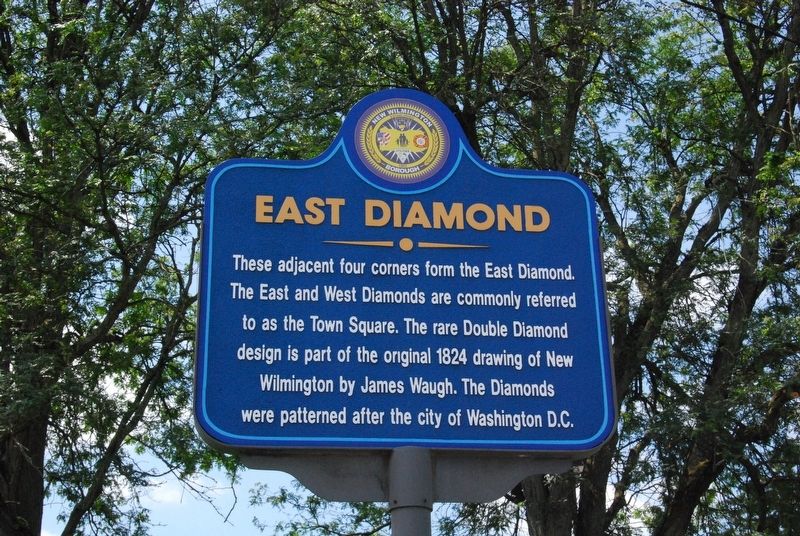 East Diamond Marker. Click for full size. East Diamond Marker image. Click for full size.