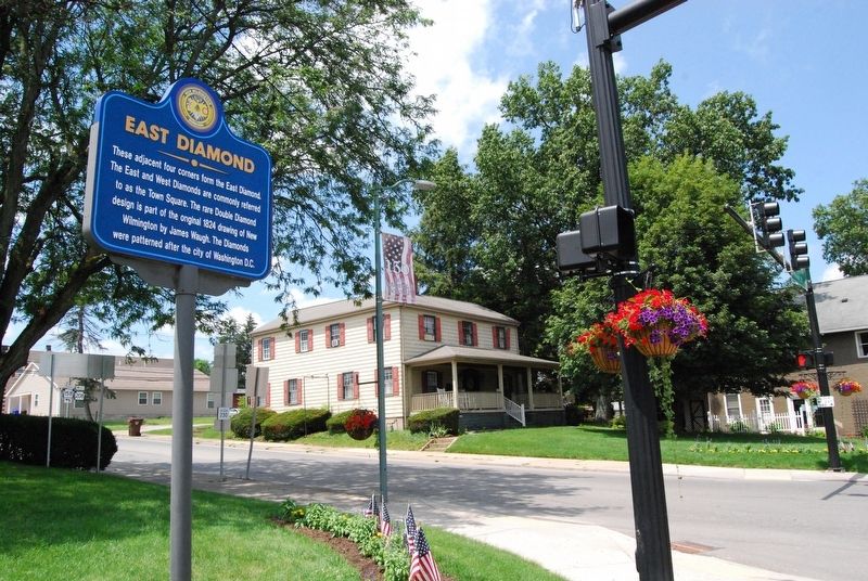 East Diamond Marker. Click for full size. East Diamond Marker image. Click for full size.