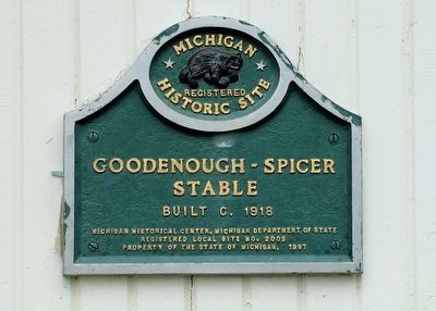 Goodenough - Spicer Stable Marker. Click for full size. Goodenough - Spicer Stable Marker image. Click for full size.