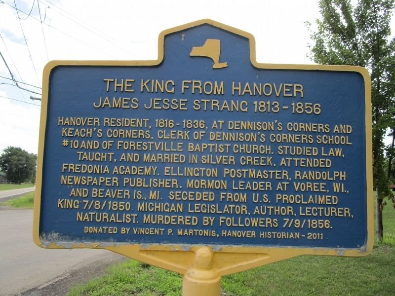 The King from Hanover Marker image. Click for full size.