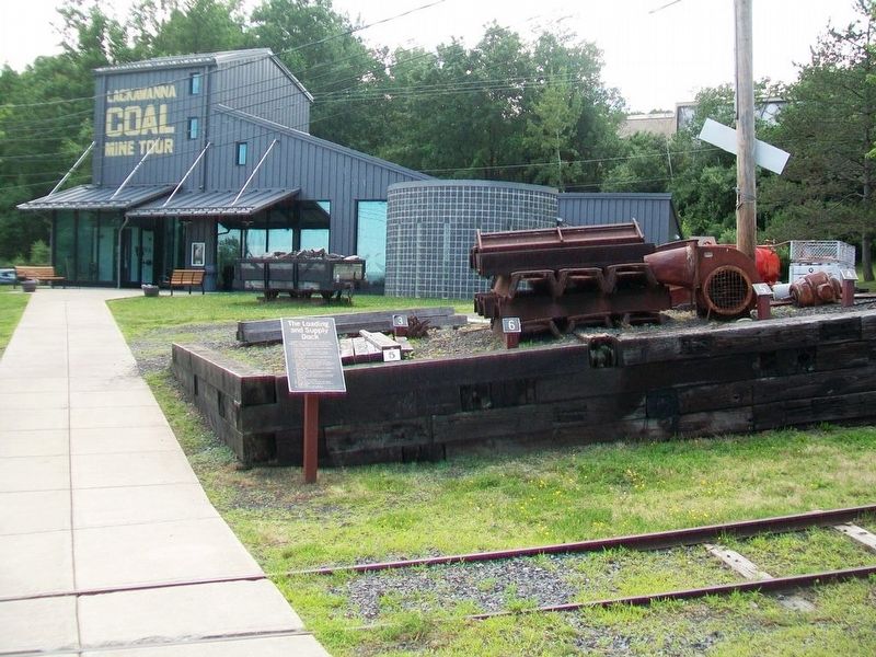 The Loading and Supply Dock and Marker. Click for full size. The Loading and Supply Dock and Marker image. Click for full size.