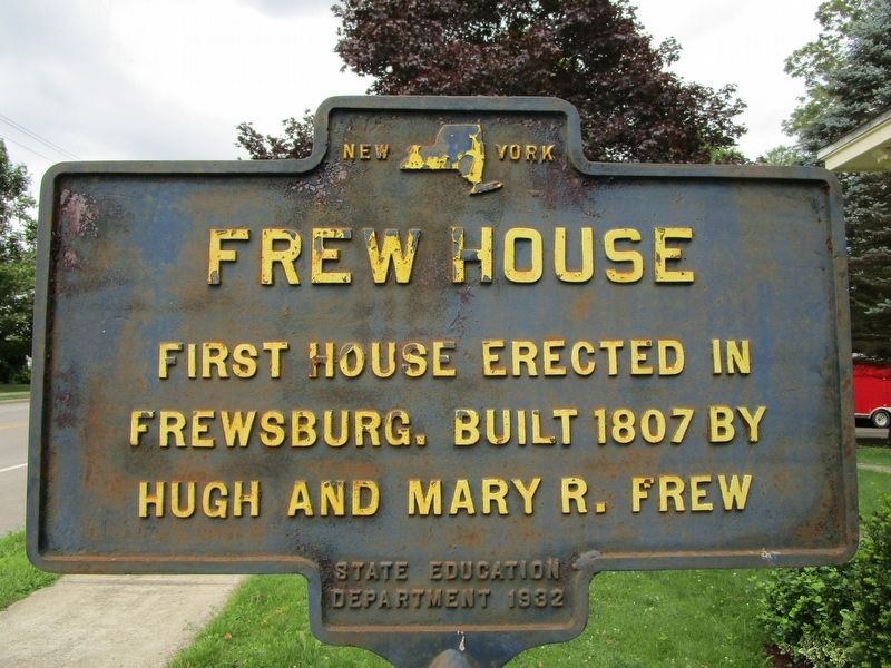 Frew House Marker image. Click for full size.
