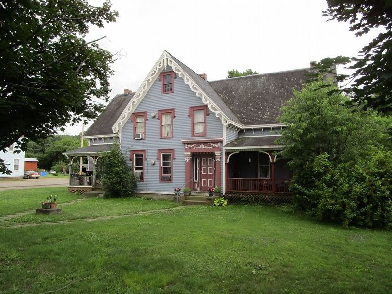 The Home of Reuben E. Fenton. Click for full size. The Home of Reuben E. Fenton image. Click for full size.