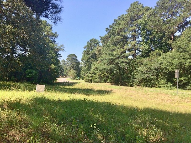 The Battle of Pleasant Hill Marker looking south on Highway 175.. Click for full size. The Battle of Pleasant Hill Marker looking south on Highway 175. image. Click for full size.
