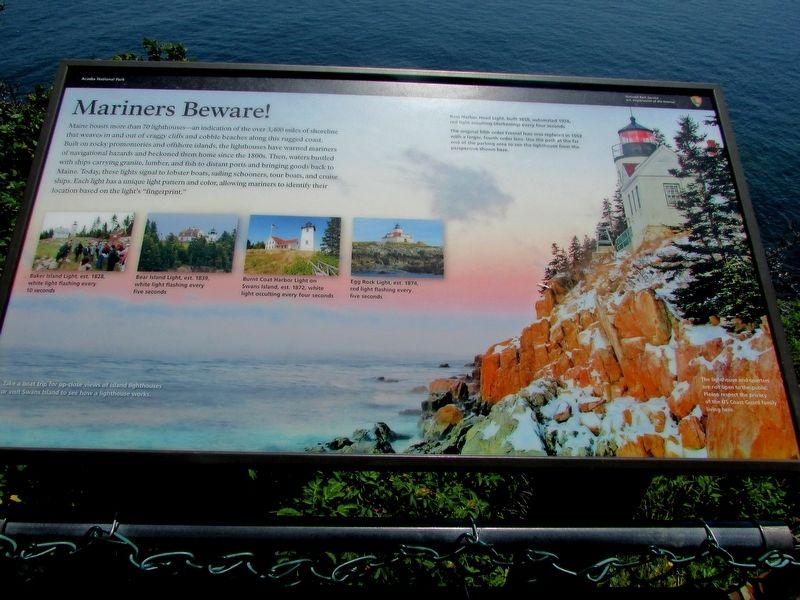 Mariners Beware! Marker. Click for full size. Mariners Beware! Marker image. Click for full size.