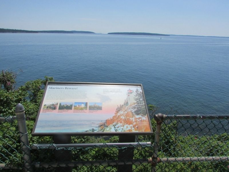Mariners Beware! Marker. Click for full size. Mariners Beware! Marker image. Click for full size.