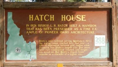 Hatch House Marker. Click for full size. Hatch House Marker image. Click for full size.