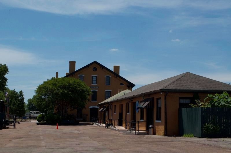 Passenger Depot Back view. Click for full size. Passenger Depot Back view image. Click for full size.