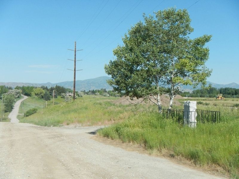 Preston's First Schoolhouse Marker. Click for full size. Preston's First Schoolhouse Marker image. Click for full size.