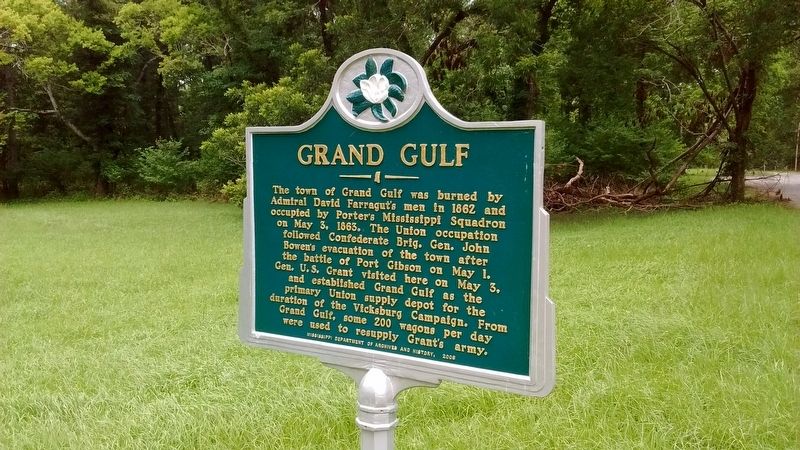 Grand Gulf Marker. Click for full size. Grand Gulf Marker image. Click for full size.
