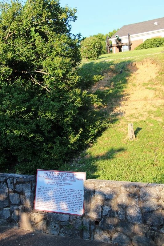 Scott's Tennessee Battery Marker image. Click for full size.