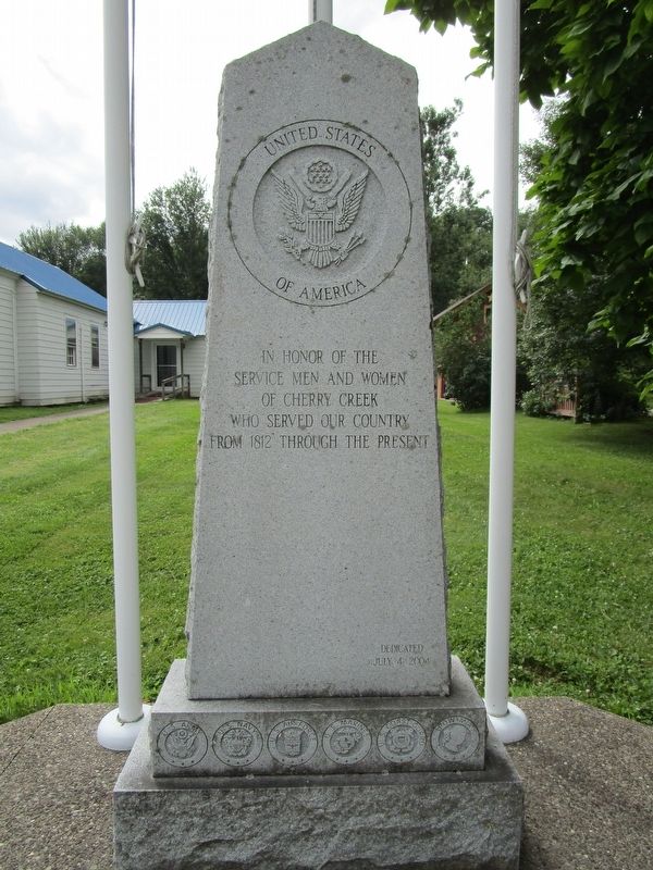 Cherry Creek Veterans Memorial image. Click for full size.
