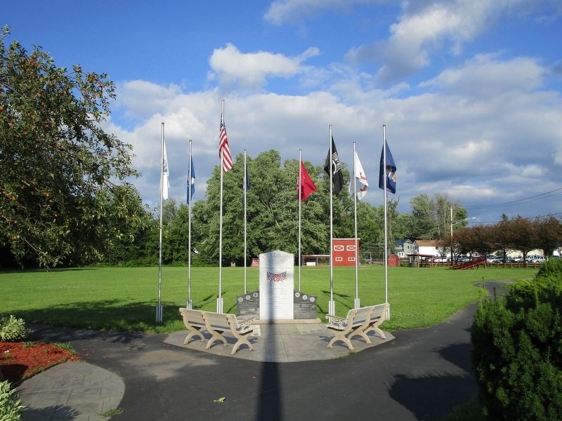Celoron Veterans Memorial image. Click for full size.
