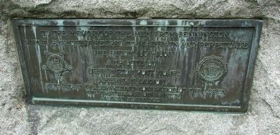 Bennington Civil War Monument Marker image. Click for full size.