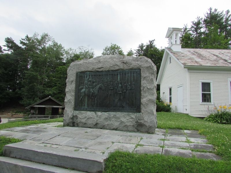 Monument at the Bennington Museum image. Click for full size.
