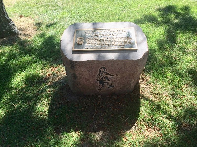 WWII 10th Mountain Division Monument. Click for full size. WWII 10th Mountain Division Monument image. Click for full size.
