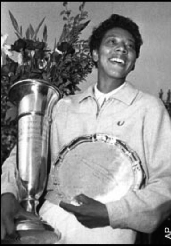 Althea Gibson World Tennis Champion image. Click for full size.