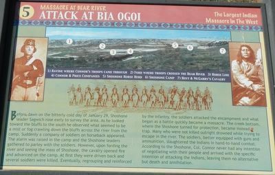 Attack at Bia Ogoi Marker image. Click for full size.