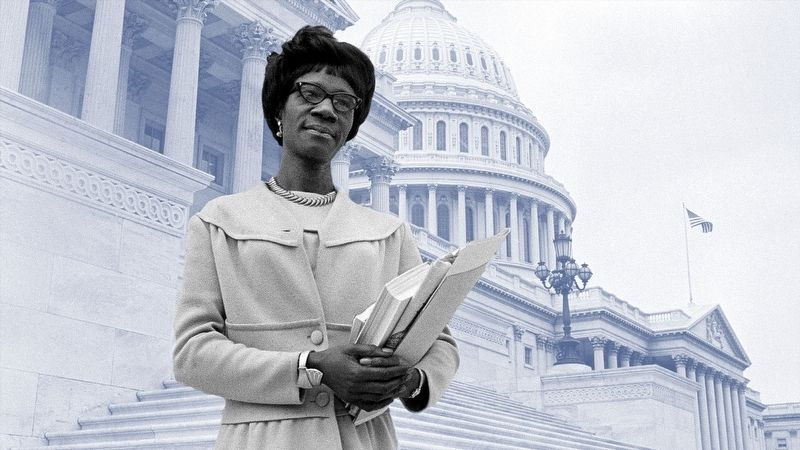 Shirley Chisholm US Congresswoman image. Click for full size.