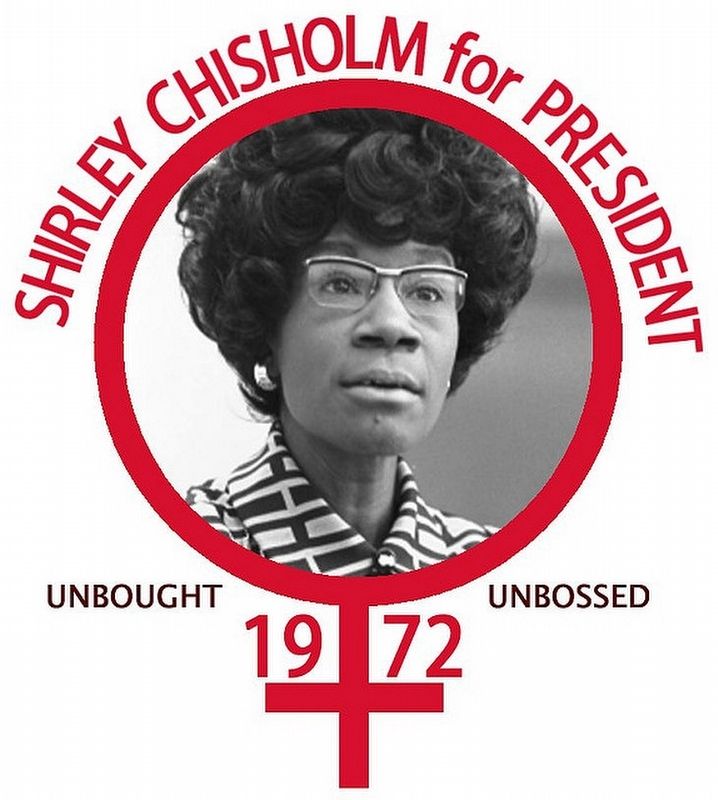 Shirley Chisholm For President image. Click for full size.