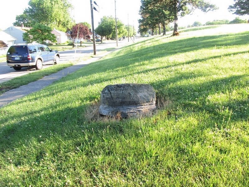 Burkhardt Hill Marker. Click for full size. Burkhardt Hill Marker image. Click for full size.