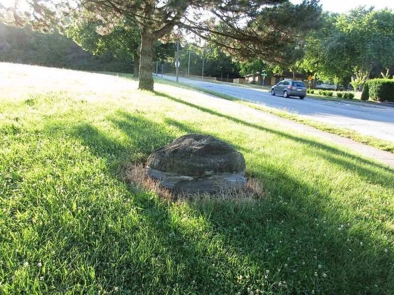 Burkhardt Hill Marker. Click for full size. Burkhardt Hill Marker image. Click for full size.